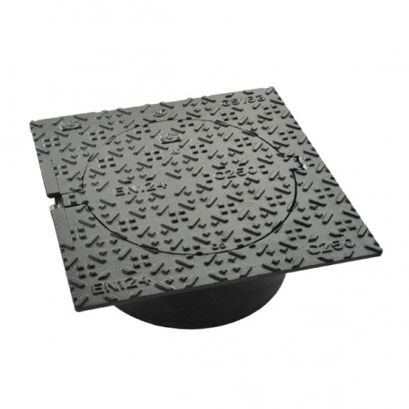 Regard de branchement N°163 fermeture hydraulique classe C 250 pour réseau d'eau pluviale