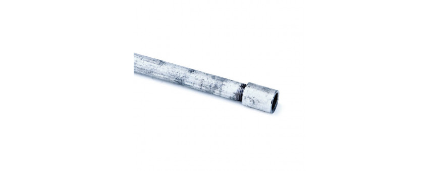Tube acier galva et noir